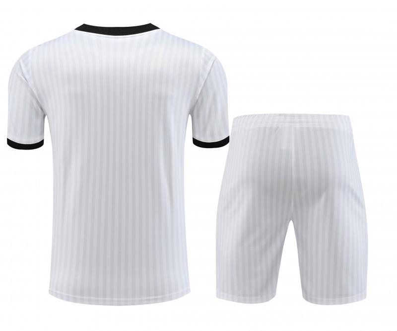 23-24 Flamengo White Remake Icon White Short Sleeve Jersey+Shorts