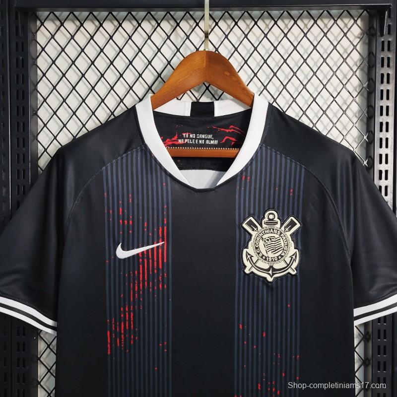 23-24 Corinthians Black Training Jersey