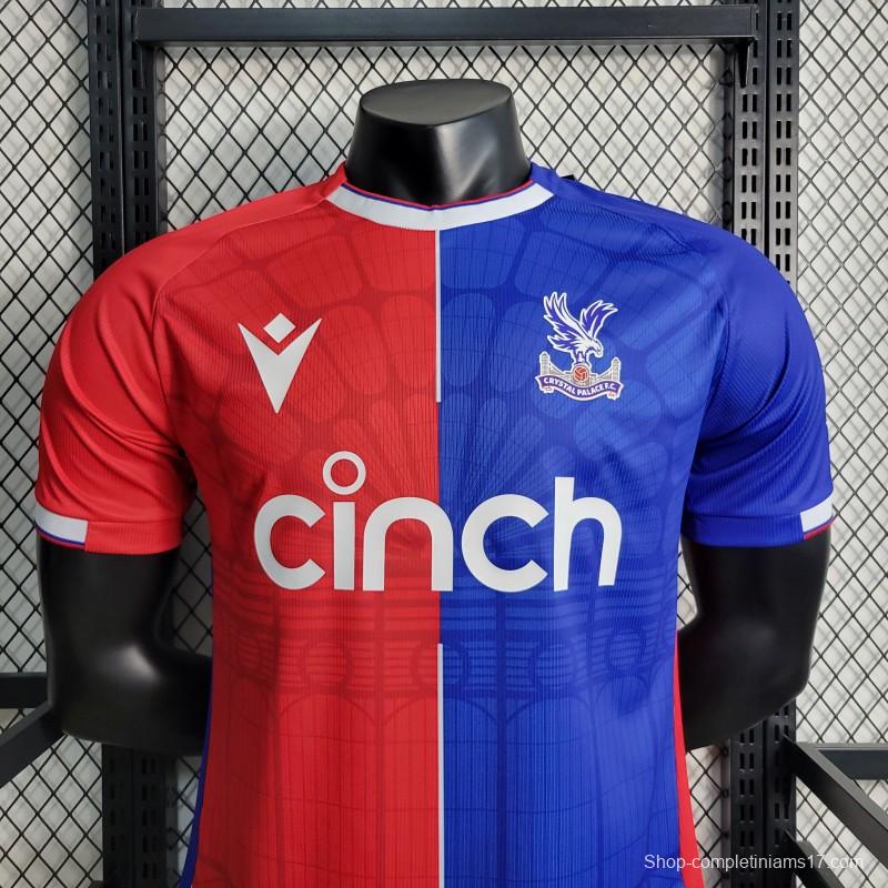 Player Version 23-24 Crystal Palace Home Jersey