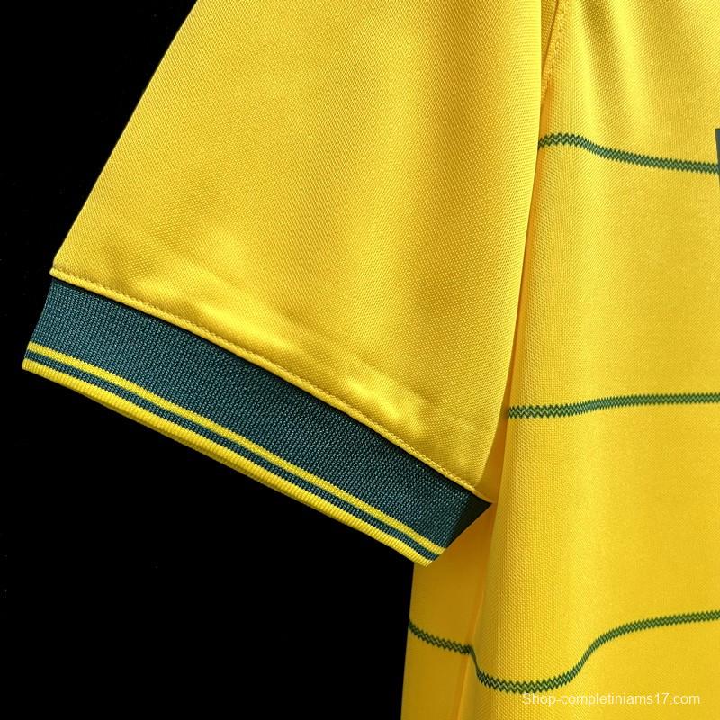 Retro Brazil 1984 Home Jersey