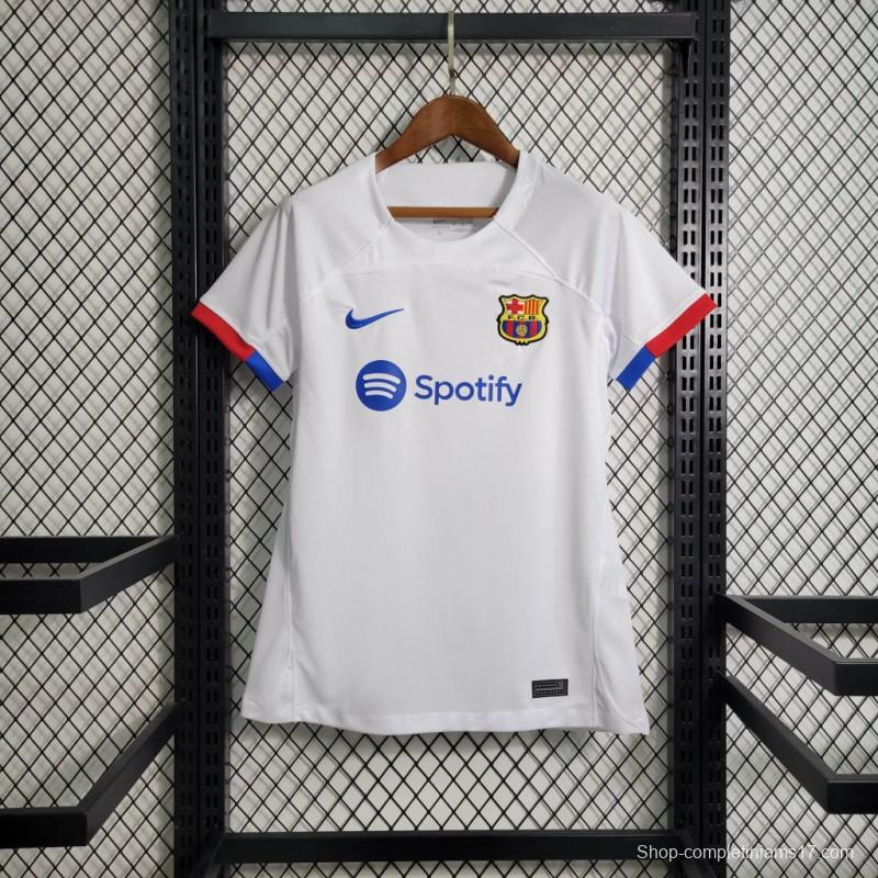 23-24 Women Barcelona Away Jersey