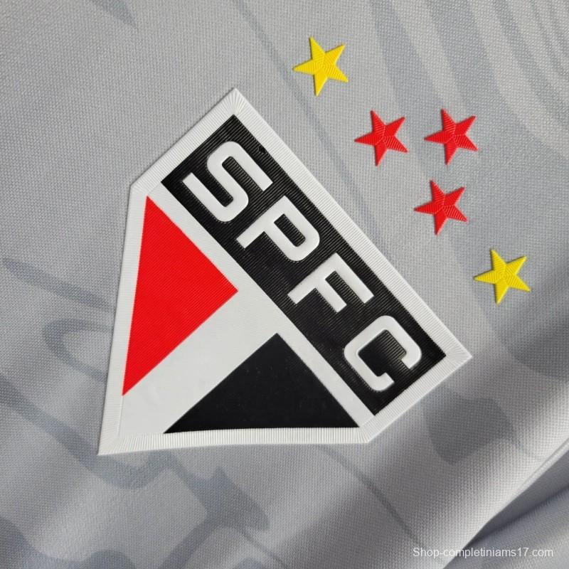 24/25 Sao Paulo Home Gray Goalkeeper Jersey