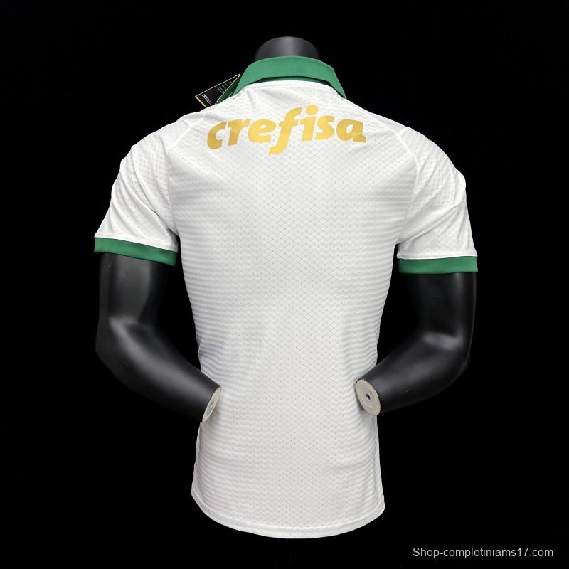 Player Version 24/25 Palmeiras Away White Jersey