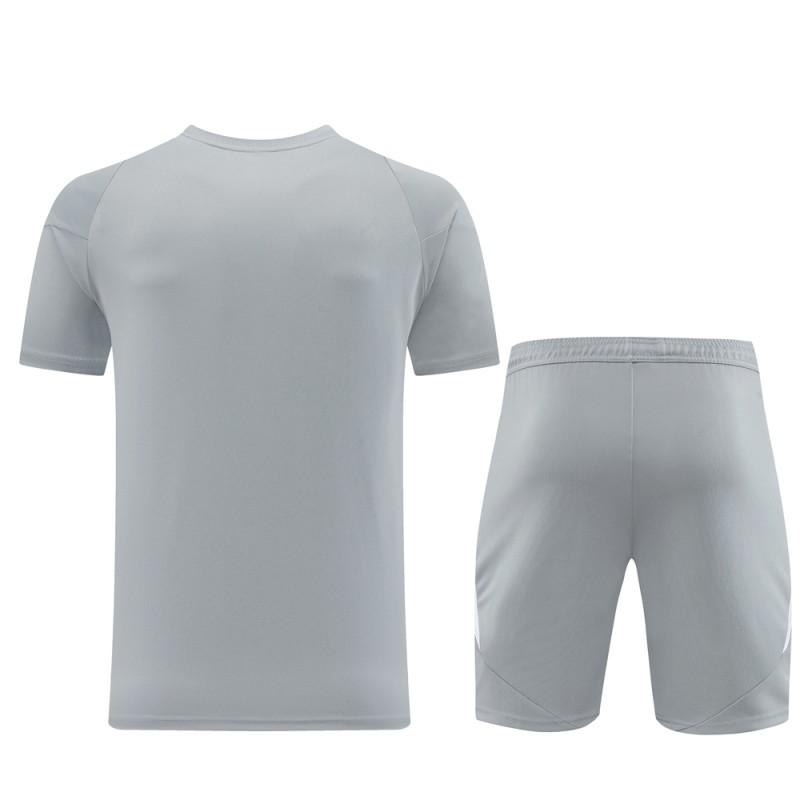 2024 Adidas Grey Short Sleeve Jersey+Shorts