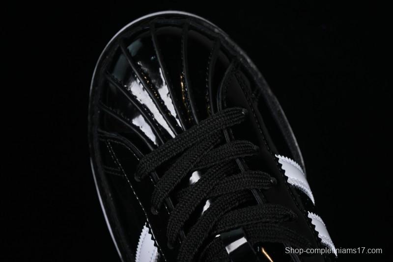 Adidas Clot x Superstar IH5953 Preppy Style Leather Sneakers with Shell Toe - IH5953