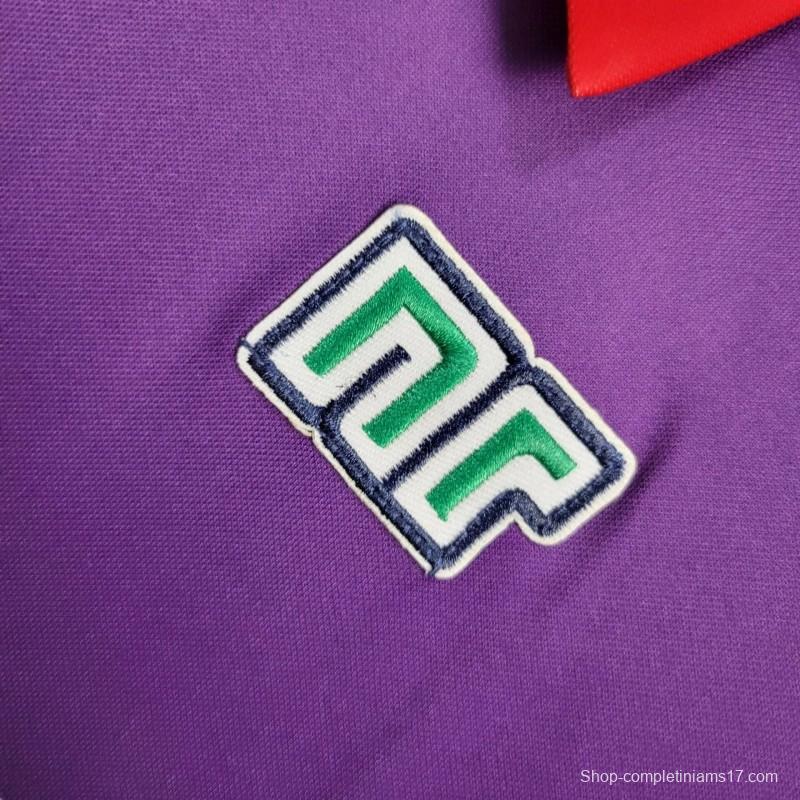 Retro 84/85 ACF Fiorentina Home Jersey