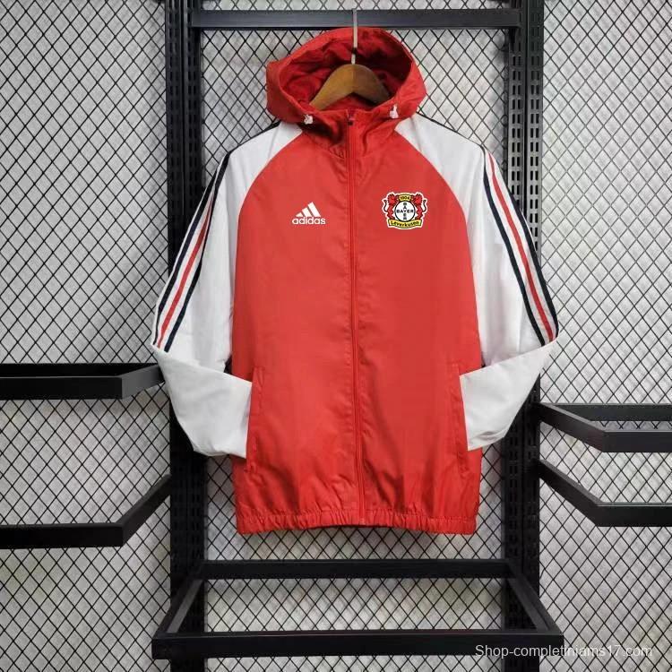 24/25 Bayer 04 Leverkusen Red Windbreaker