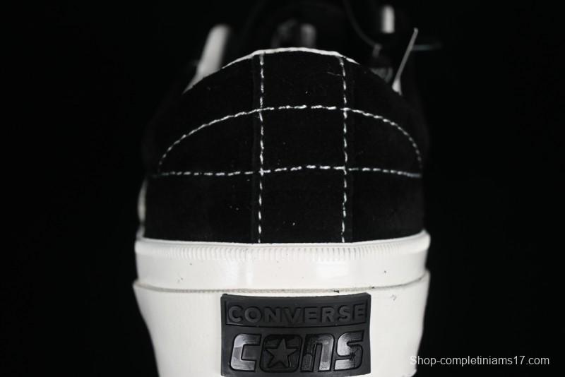 Converse One Star Academy Pro Classic Black & White One Star Retro Casual Skate Shoes - A06426C