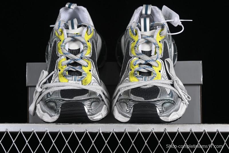 Balenciaga Phantom Sneaker Track Trainer Inspired with Transparent Heel Strap - W3XL57010