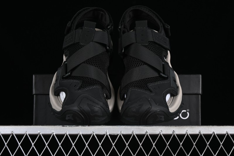 ECCO Offroad Series 2024 Summer Men's Casual Sandals with Soft Leather Upper and Mesh Panels - 63131501001