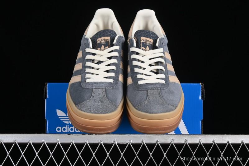 Adidas Originals Gazelle Bold IE0428 Low-Top Sneakers with Thick Sole for Casual Wear Anti-Slip and Durable - IE0428