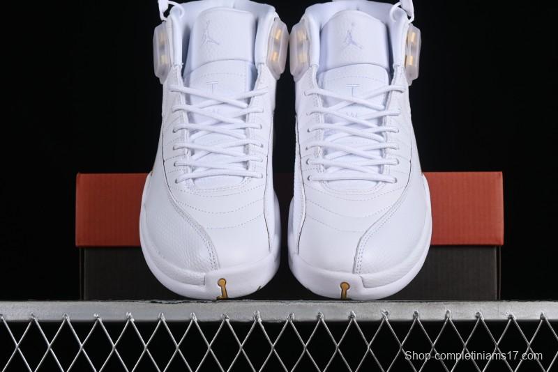 Nike Air Jordan 12 Retro Basketball Shoes with High-Quality Carbon Plate - FD9101-007