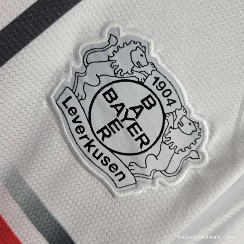 24/25 Bayer 04 Leverkusen Away White Jersey