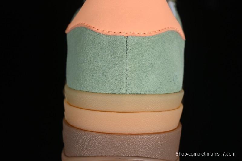 Adidas Originals Gazelle Bold IH7495 Low-Top Sneakers with Thick Sole for Casual Wear Anti-Slip and Durable - IH7495