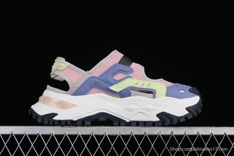 Fila Fusion Thick Sole Hard Candy Sandals - T12W421403FRB