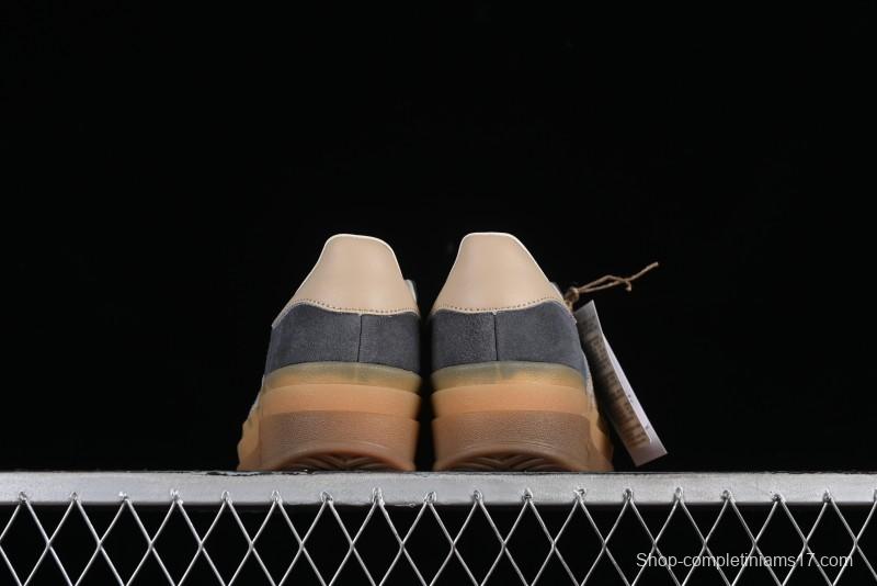 Adidas Originals Gazelle Bold IE0428 Low-Top Sneakers with Thick Sole for Casual Wear Anti-Slip and Durable - IE0428