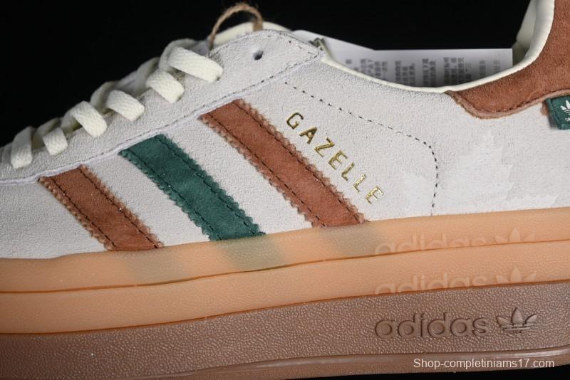 Adidas Originals Gazelle Bold IG3685 Low-Top Sneakers with Thick Sole for Casual Wear Anti-Slip and Durable - IG3685