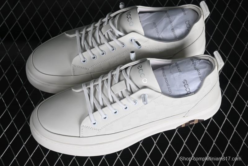 ECCO Soft 7 Classic Slip-On Loafers with Mosaic Pattern - 63231601002