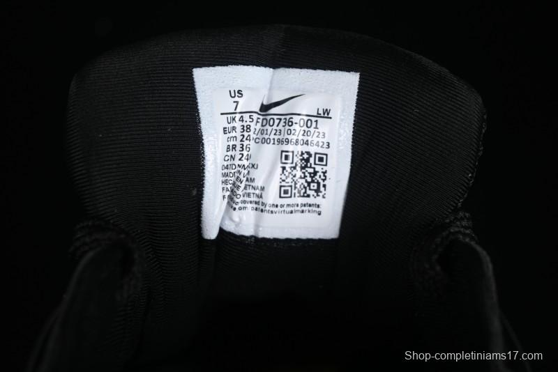 Nike V2K Runtekk 3XL Retro Low-Top Running Shoes with Shock Absorption and Anti-Slip Design - FD0736-001