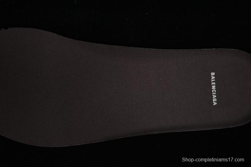 Balenciaga Phantom Sneaker 10th Generation Lace-Up Running Shoes with Transparent Heel Strap - W3XLL2097