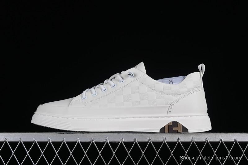 ECCO Soft 7 Classic Slip-On Loafers with Mosaic Pattern - 63231601002