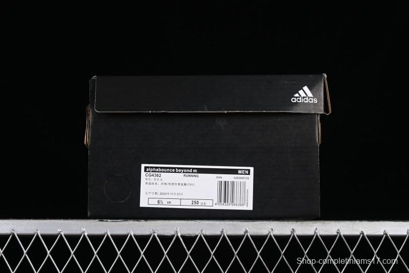 Adidas AlphaBounce Beyond M Running Shoes with Continental Rubber Outsole - CG4362