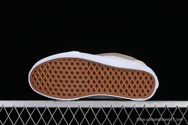 Vans Classics Knu Skool Cream Coffee Chunky Tongue Platform Sneakers - VN0009QCJD8