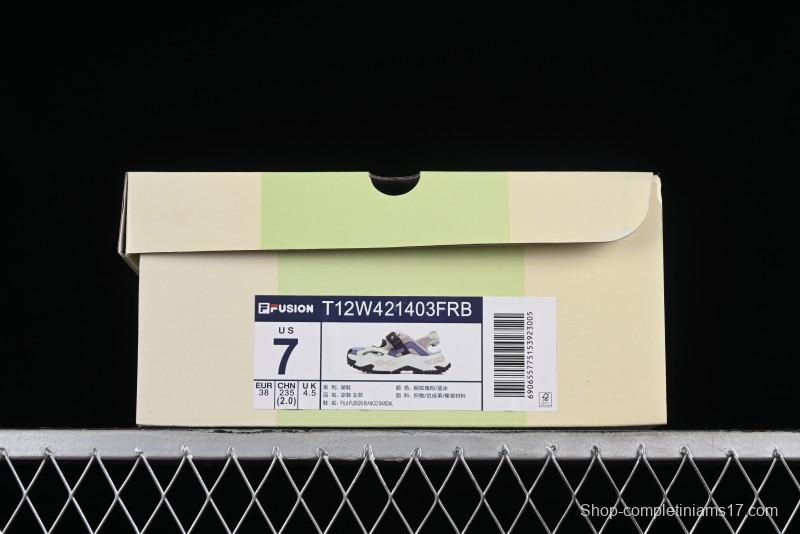 Fila Fusion Thick Sole Hard Candy Sandals - T12W421403FRB