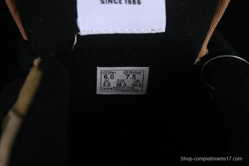 Vans Classics Knu Skool Retro Chunky Tongue Skate Shoes in Black/Brown - VN000CP6BXC