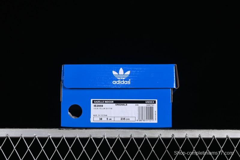 Adidas Originals Gazelle Indoor Retro Casual Anti-Slip Wear-Resistant Low-Top Sneakers - IE2959