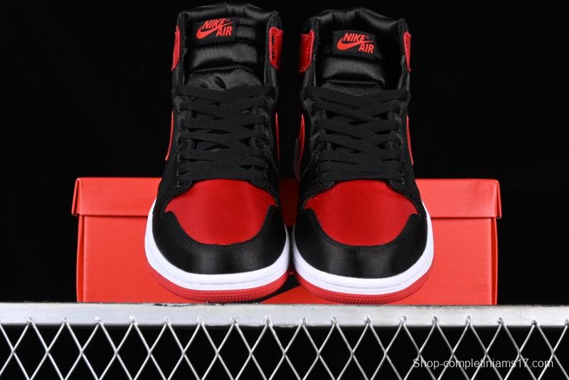 Air Jordan 1 High-Top "Satin Bred" AJ1