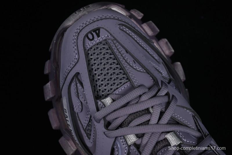 Balenciaga Track Sneaker Tess with Transparent Heel Strap - W1AC50620