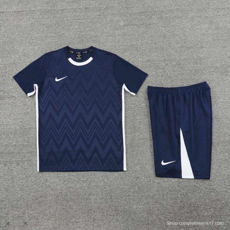 24/25 Nike Navy Short Sleeve Jersey+Shorts