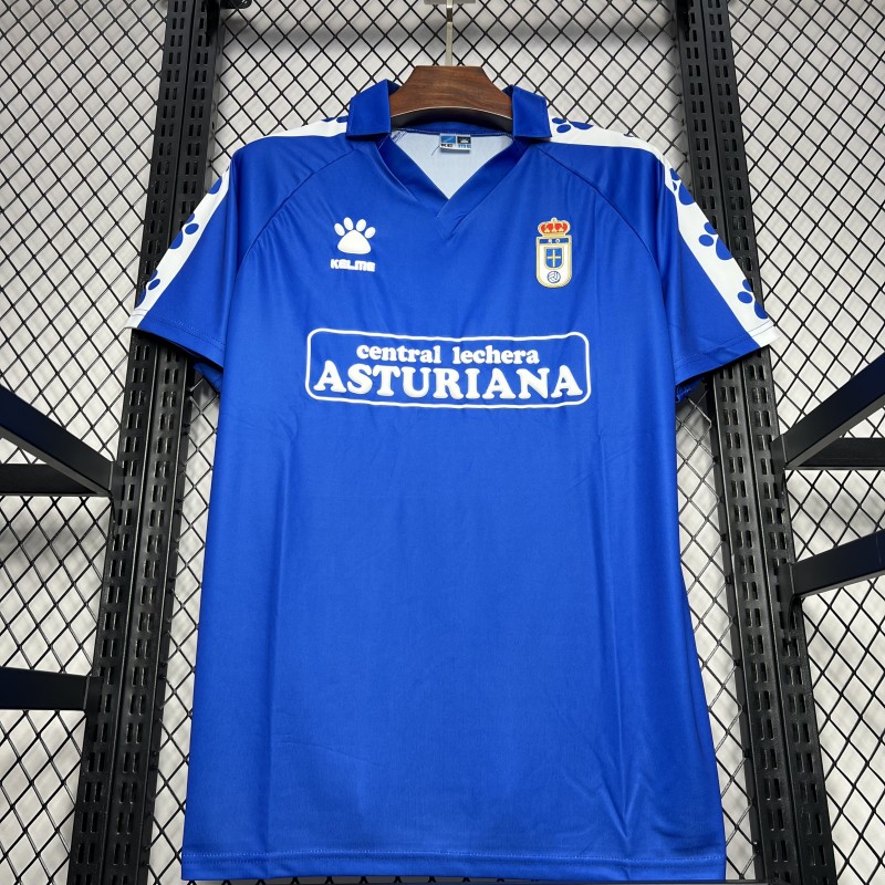 Retro 90/91 Real Oviedo Home Jersey