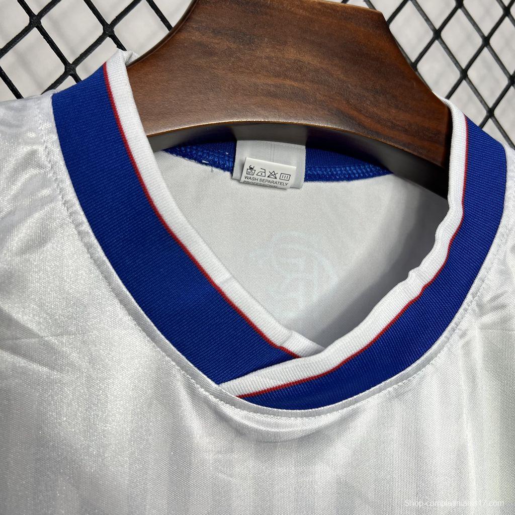 Retro 90/92 Glasgow Rangers Away White Jersey