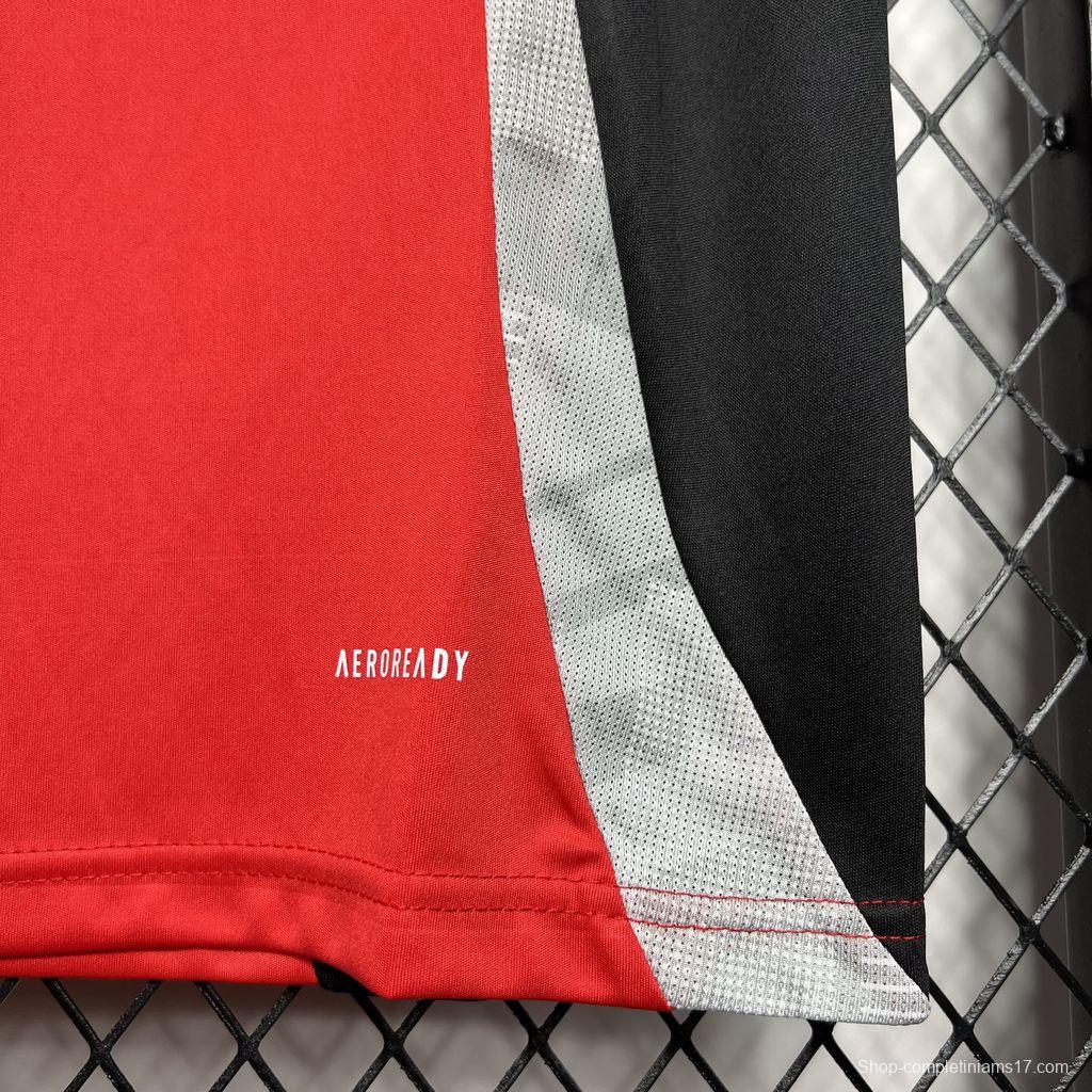 24/25 Manchester United Red Pre-match Training Jersey