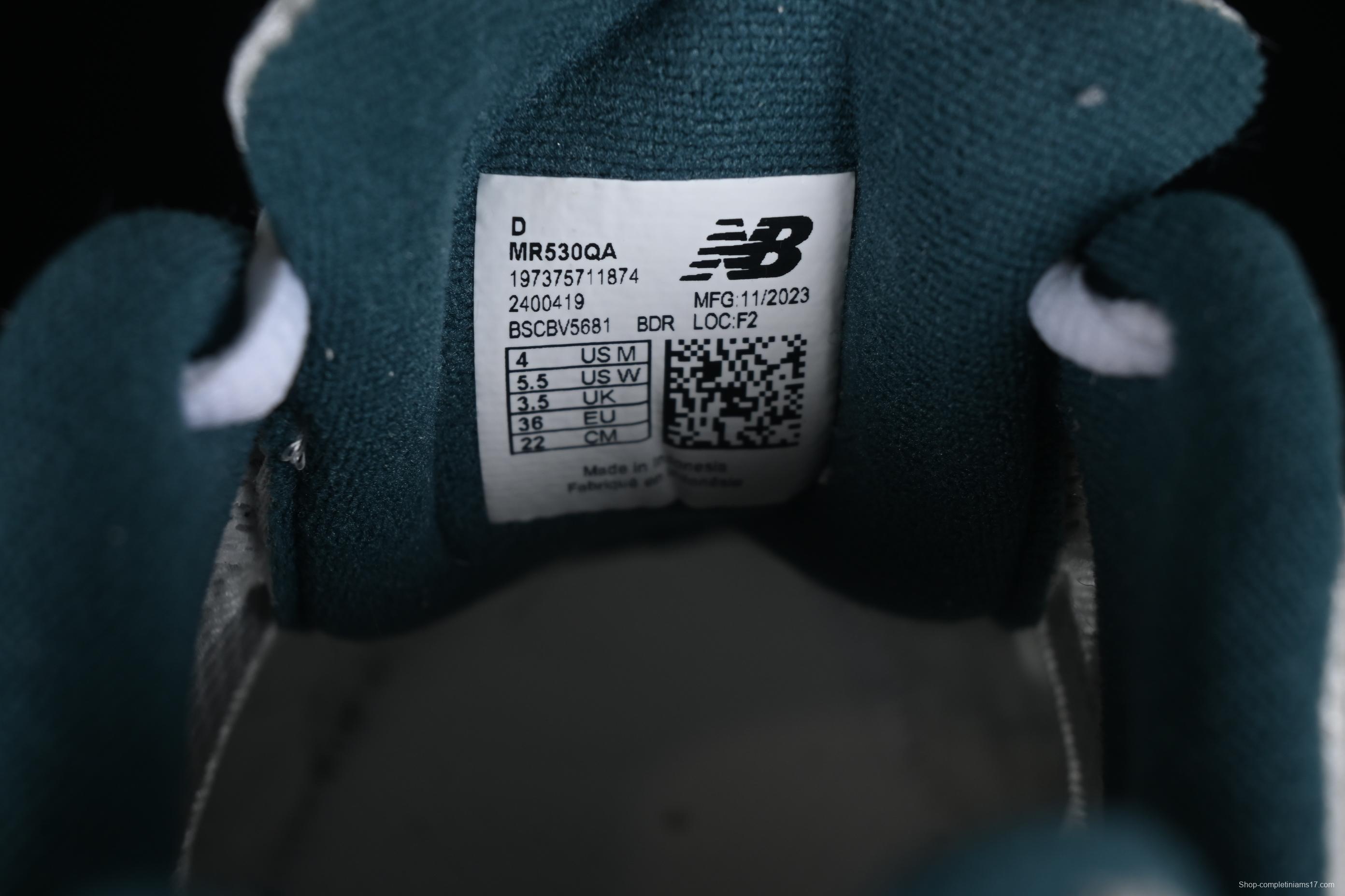 New Balance 530 Series Leather Distressed Retro Casual Running Shoes - MR530QA