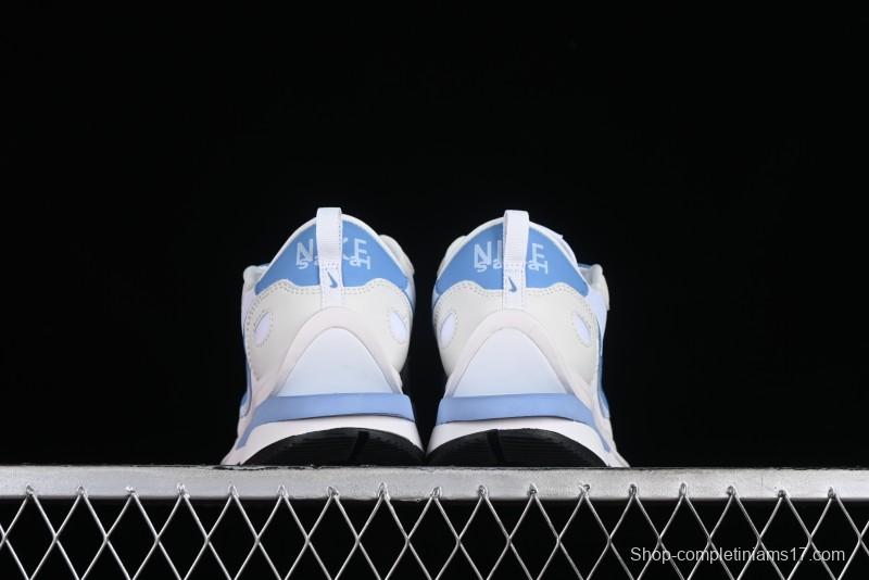 Nike Sacai VaporWaffle 3.0 Deconstructed Sneakers with Overlapping Swoosh and Double Tongue - DD1875-101