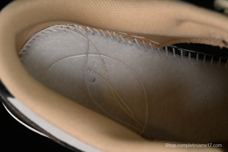 Nike Dunk Low "Mars Stone" Witch Puppet Themed SB Lace-Up Low-Top Casual Sneakers in Black/Mocha Brown - DR9704-200