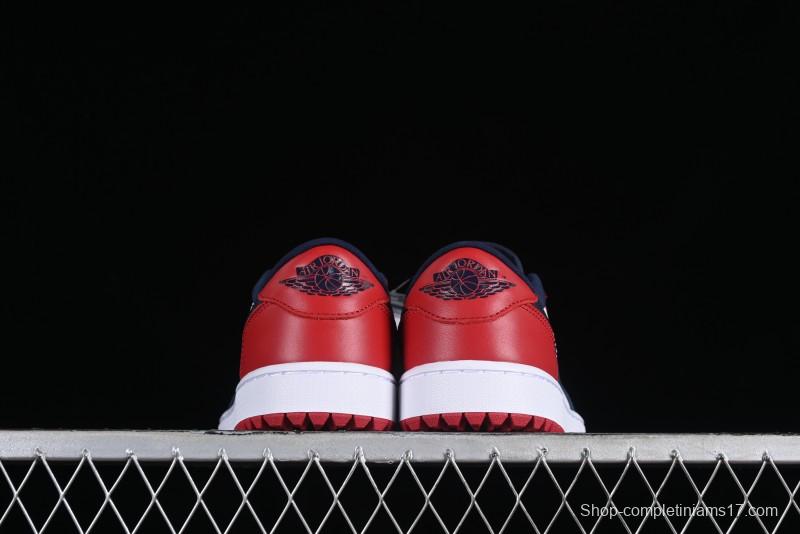 Nike Air Jordan 1 Low Golf Shoes Black Toe - DD9315-113