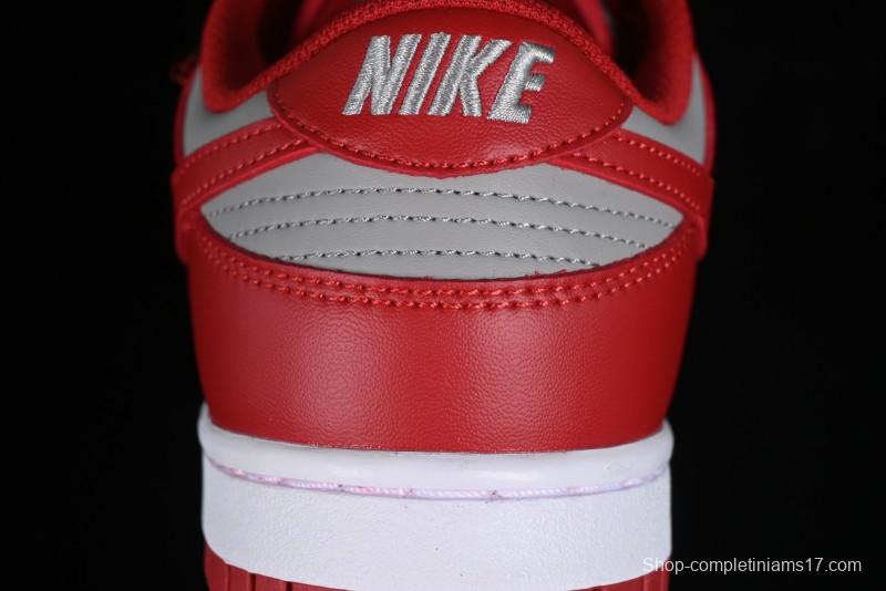 Nike SB Dunk Low Grey Red Colorway Low-Top Casual Skateboarding Shoes - CW1590-0002
