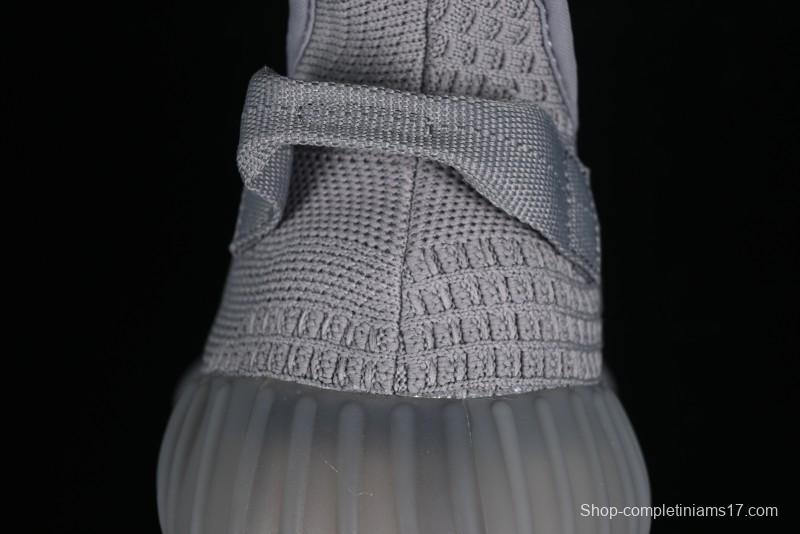 Adidas Yeezy 350 Boost V2 Running Shoes with Space Ash Colorway - IF3219