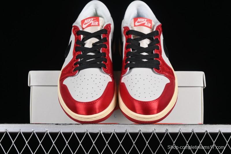 Nike Trophy Room x Jordan 1 Low OG "Away" Casual Sneakers - FN0432-100