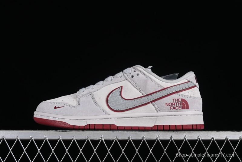 Nike Dunk Low The North Face CDG Collaboration - Grey Skateboard Shoes - DQ1098-336