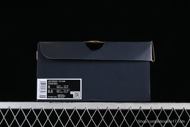 Nike Air Force 1 '07 Low Casual Sneakers with Full-Length Air Cushion - HF4864-094