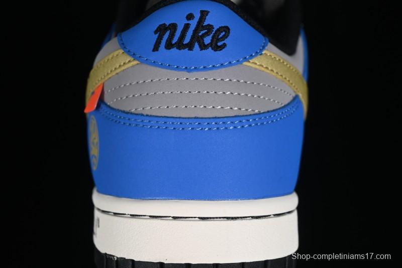 Nike SB Dunk Low Power Rangers Triceratops Colorway Low-Top Casual Skateboarding Shoes - ZZ1998-007