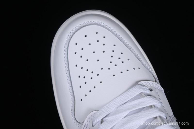 Nike Air Jordan 1 Mid AJ1 White Black Mid-Top Casual Sneakers - DQ8426-132