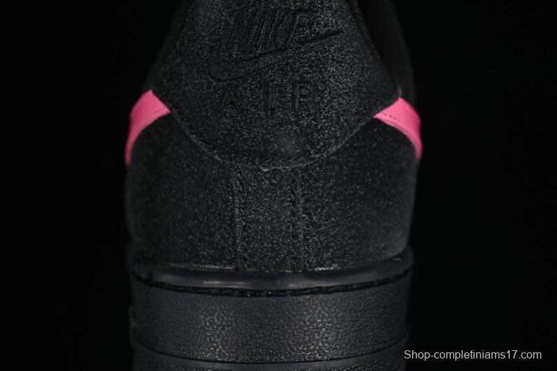 Nike Air Force 1 '07 Low Casual Sneakers in Black Starry Sky - CW2288-015