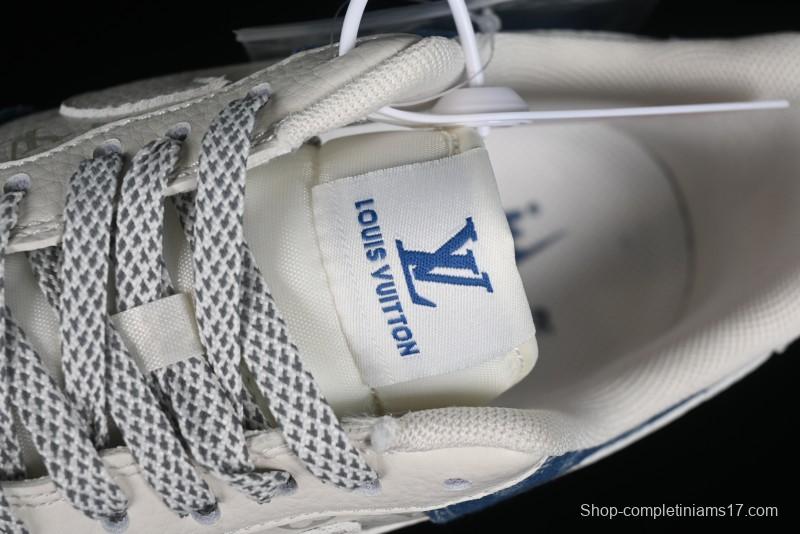 Nike Air Force 1 '07 Low LV Collaboration - Fluorescent Tie-Dye Denim Low-Top Casual Sneakers DD8686-400