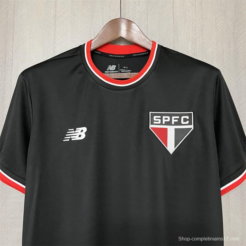 24/25 Sao Paulo Black Jersey